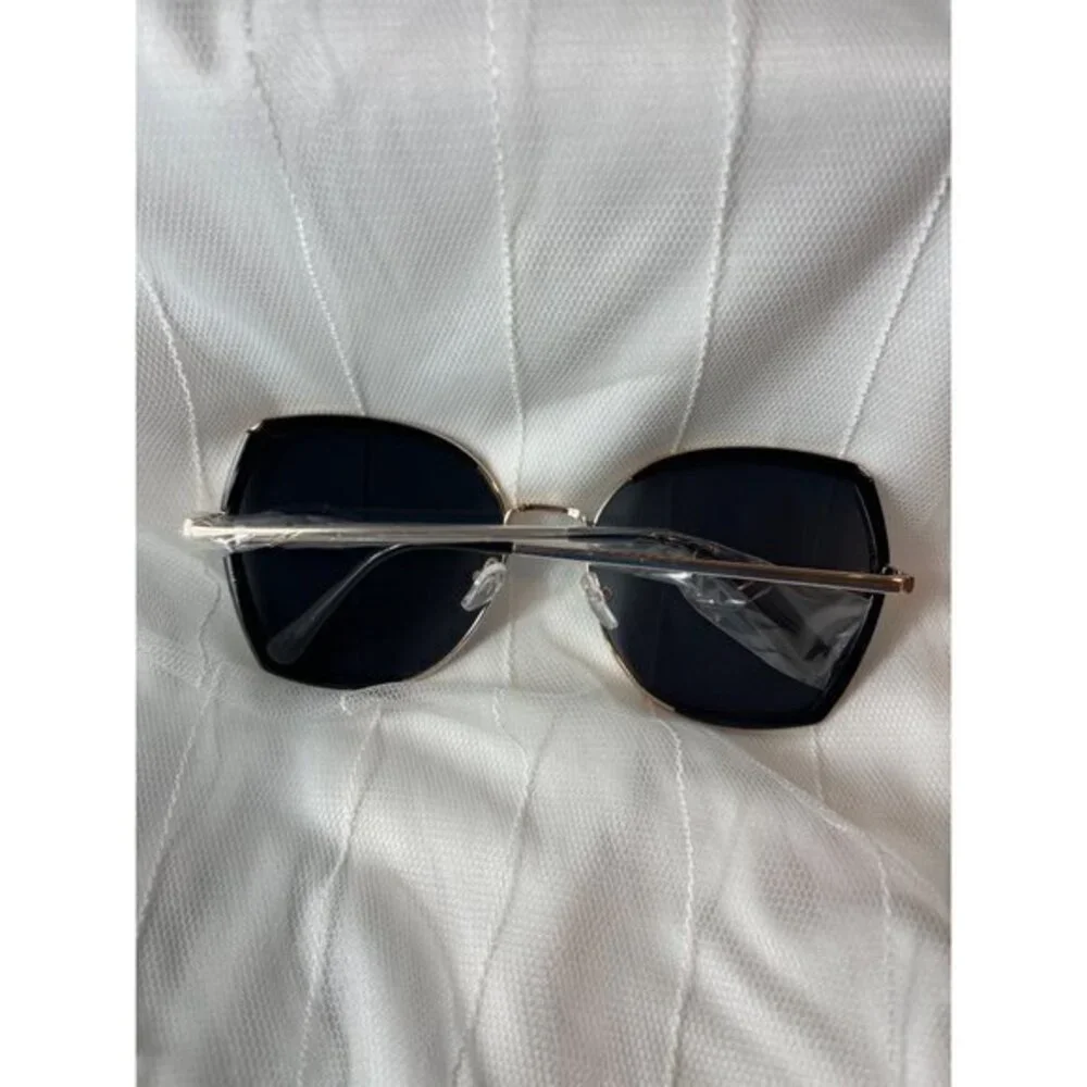 Sensitive Contemplation Cat‎ Eye Frame Sunglasses Black